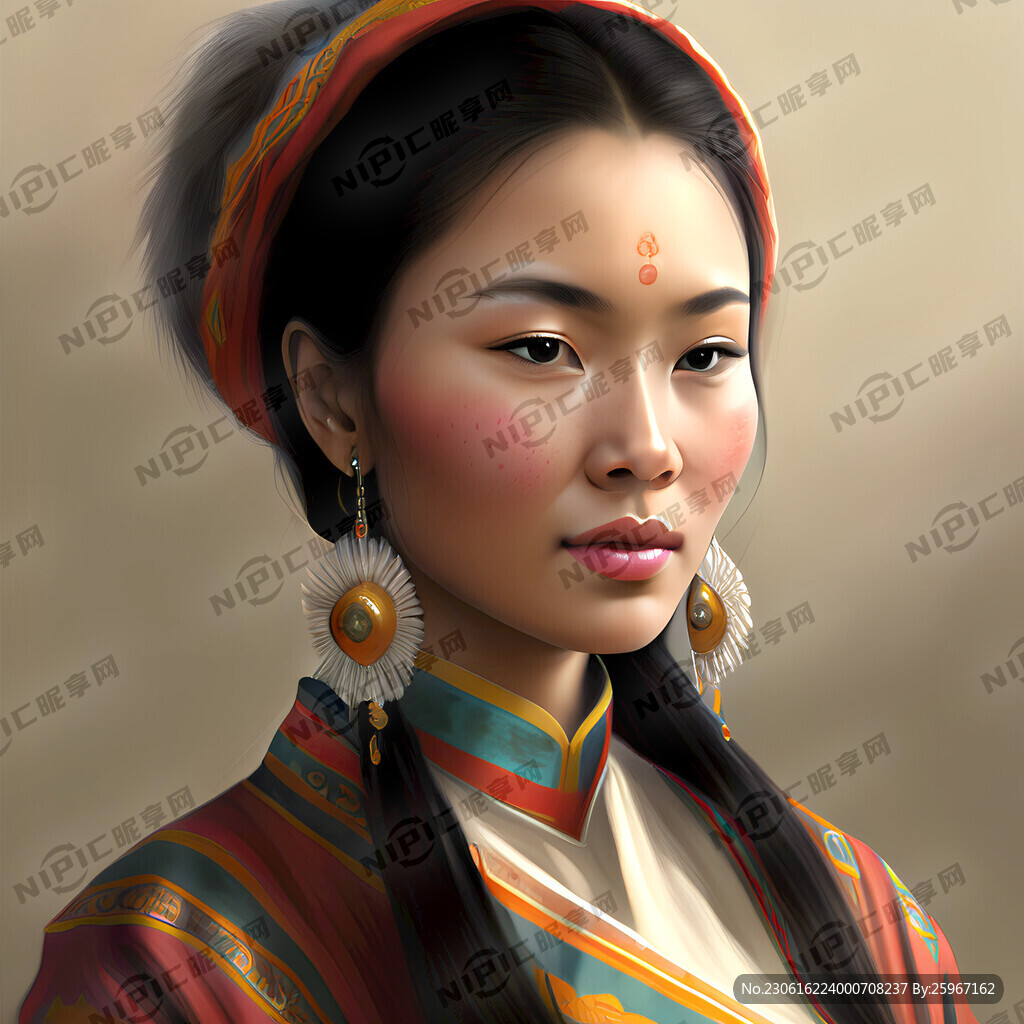 藏族美女