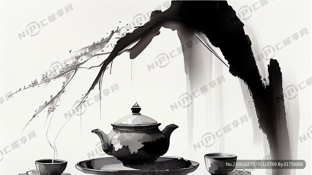 黑白 茶马古道 中国风