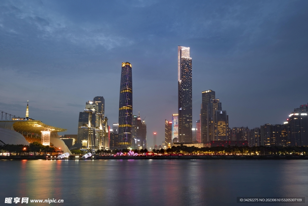广州城市夜景