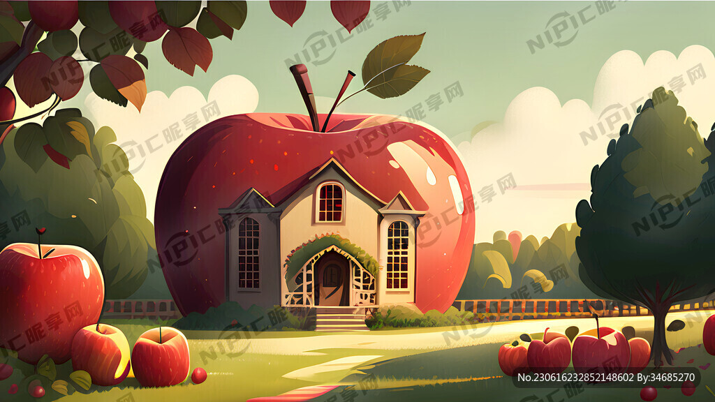 苹果 浪漫 温馨 苹果很多