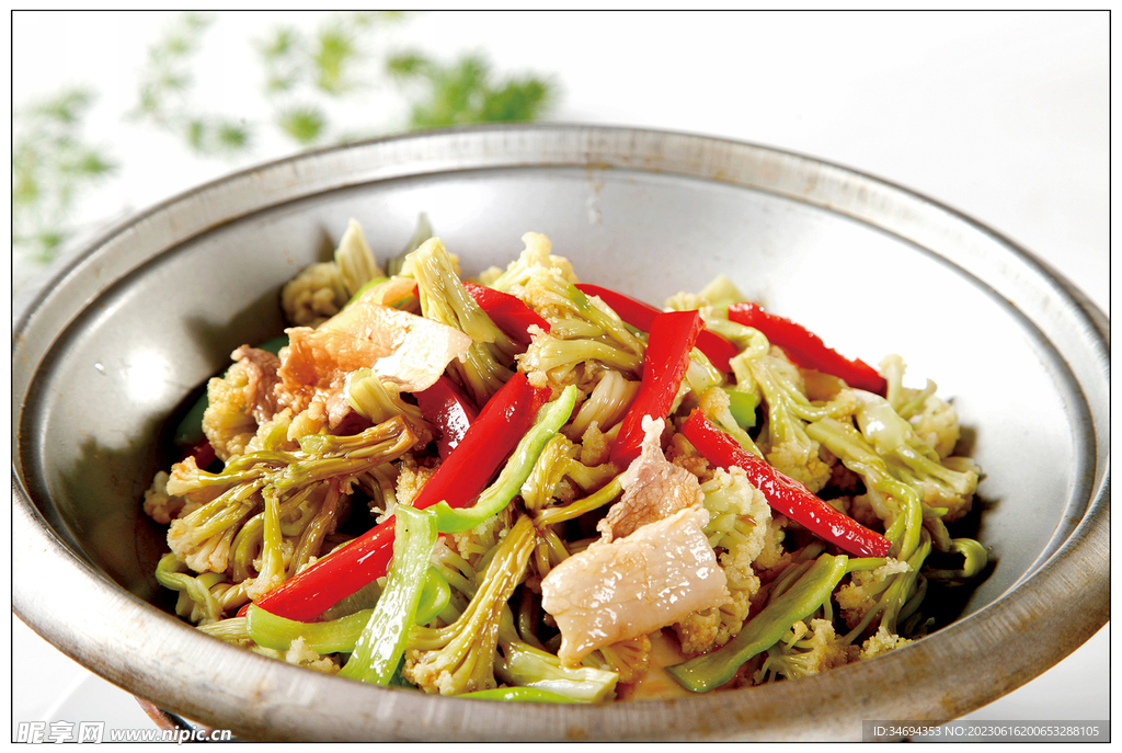 干锅花菜图片