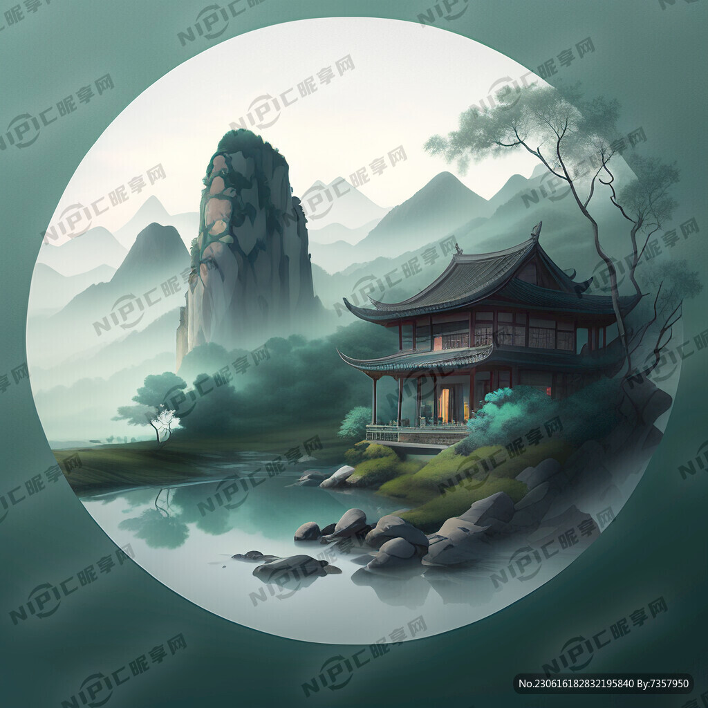 青宁中国风照片水润