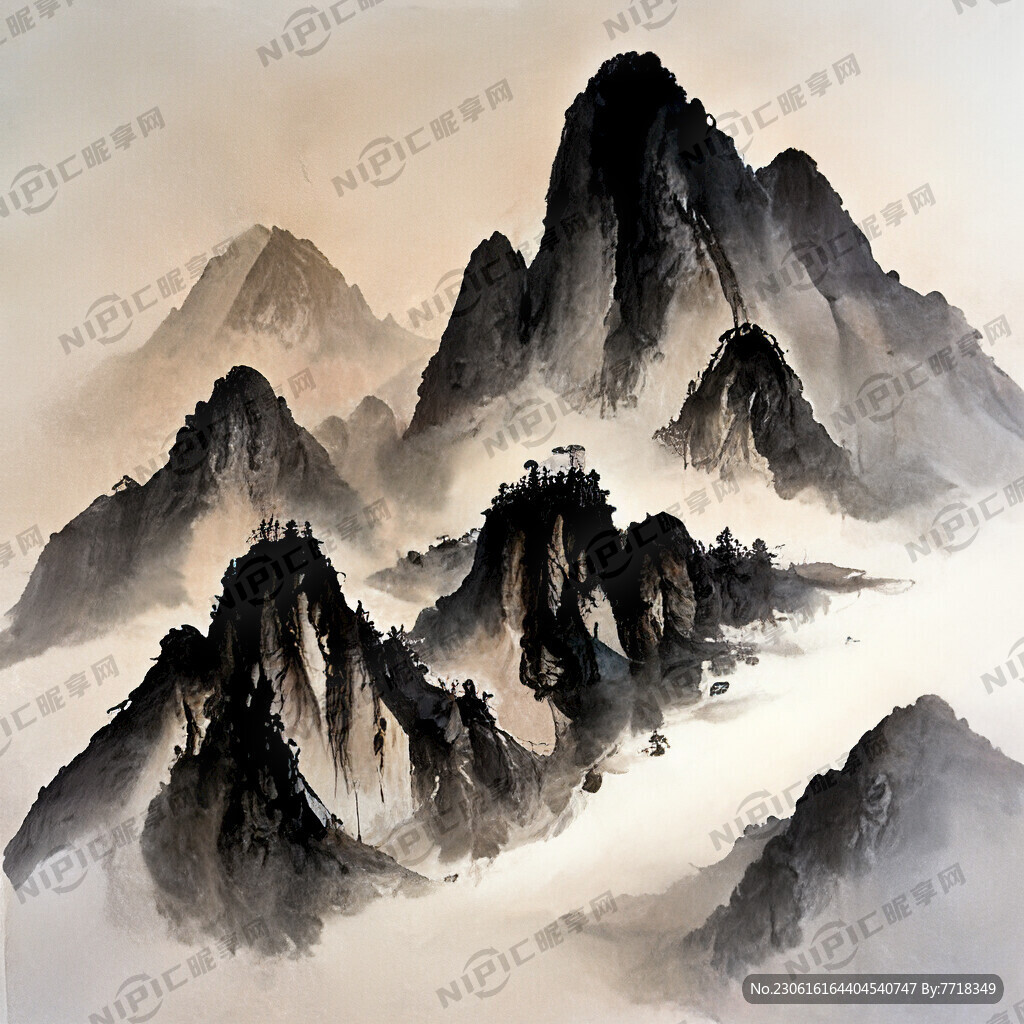 山水画