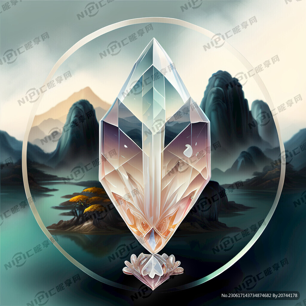 水晶风格 亮晶晶 三联