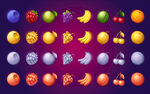 多彩水果素材图片