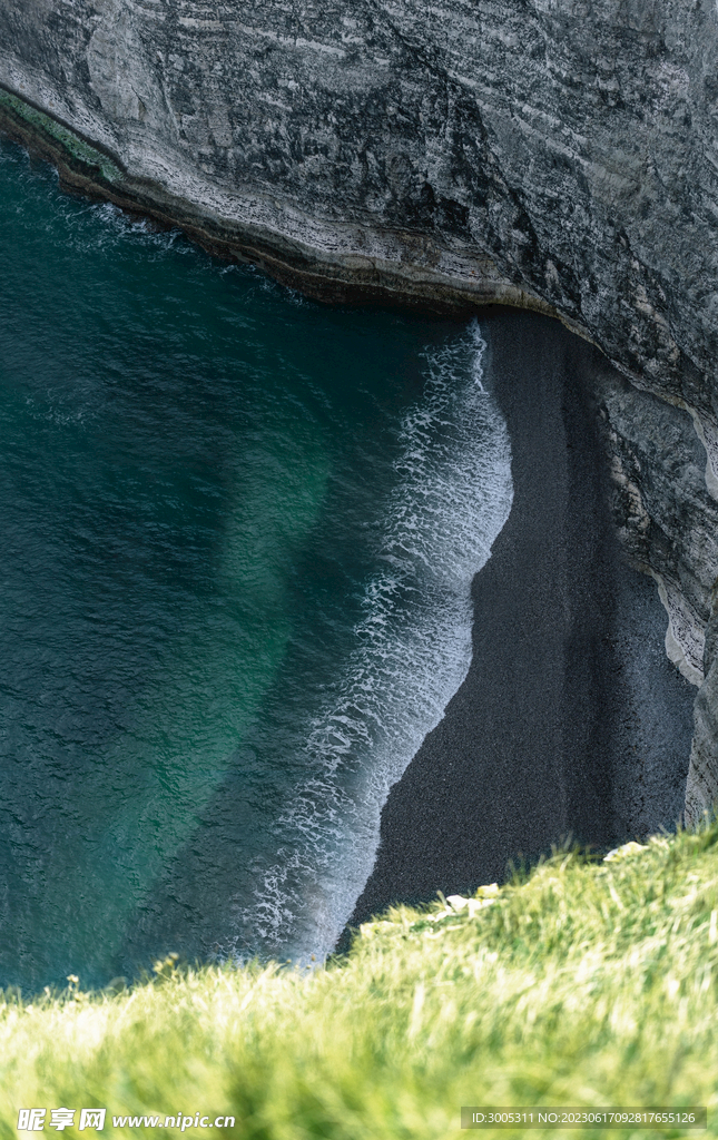 海边海浪 装饰画 海滩