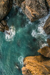 海边海滩 装饰画 海浪