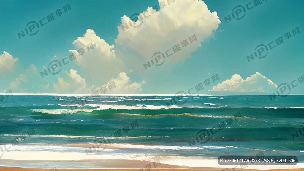 夏天海