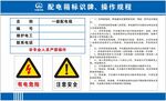 配电箱标识牌