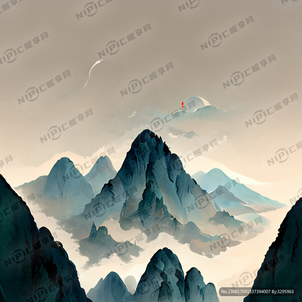 山画中国风