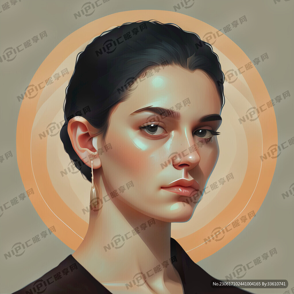 银耳 素材 扁平