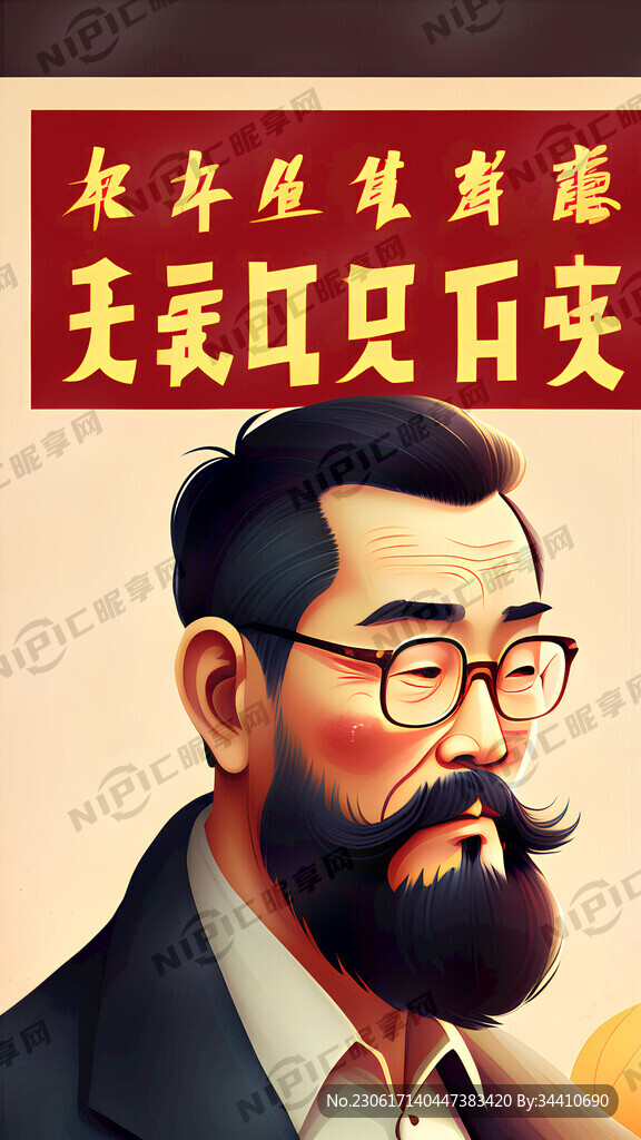 父亲节促销宣传海报