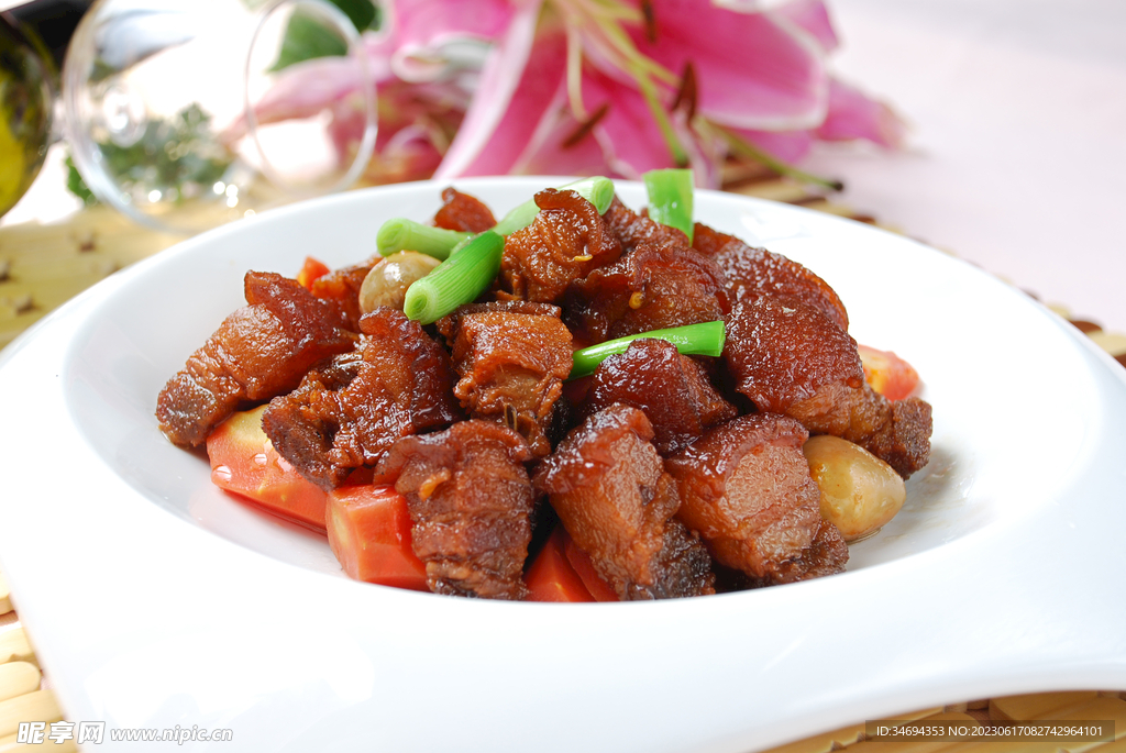 红烧肉美食图片
