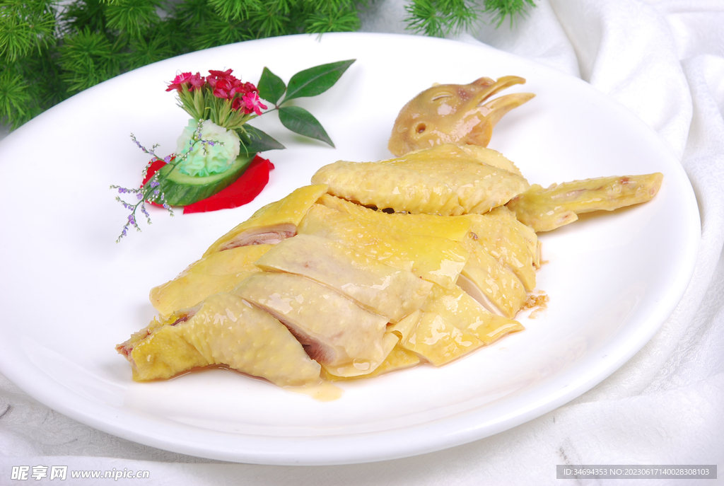 白切鸡美食