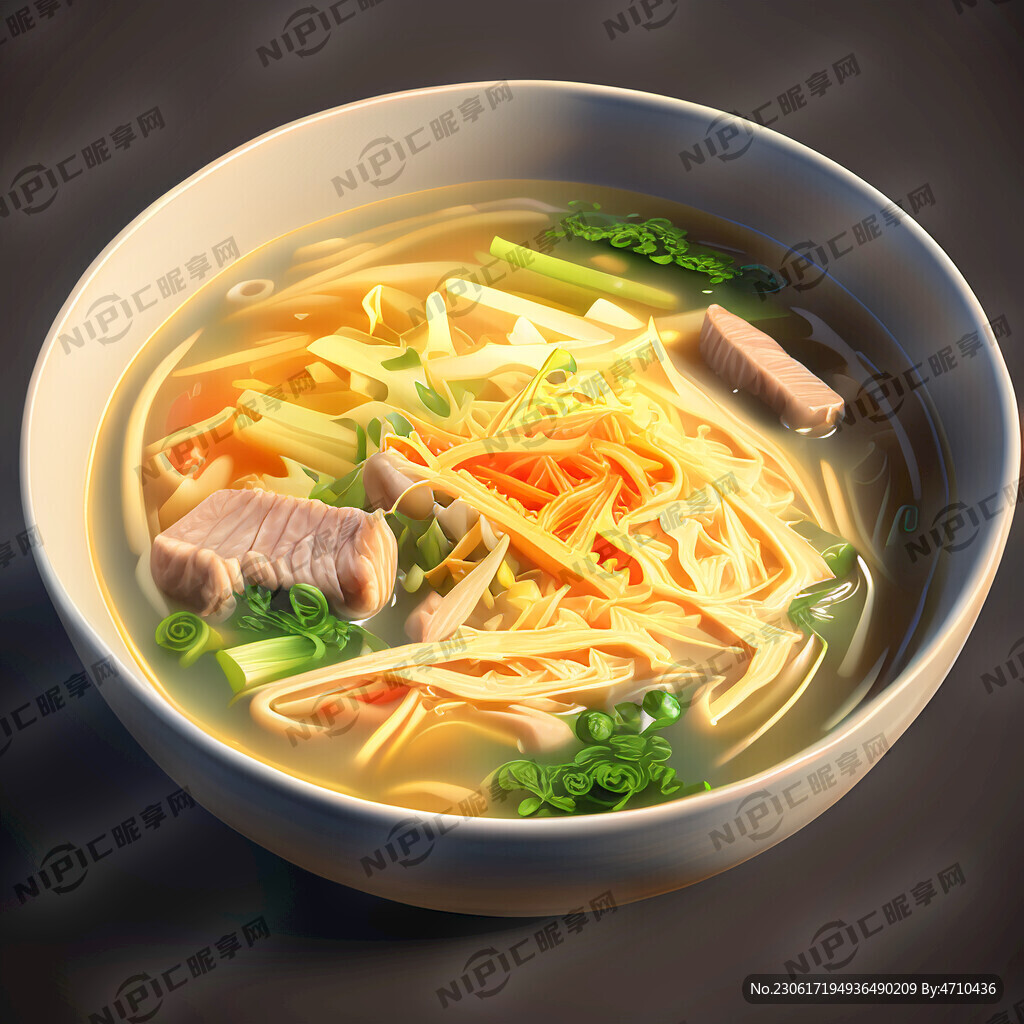 榨菜肉丝汤