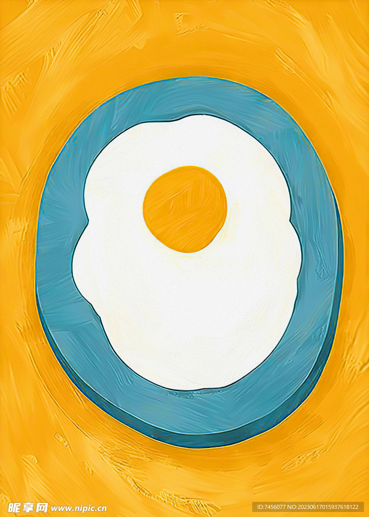 煎蛋高清艺术挂画装饰画