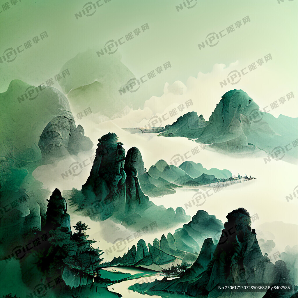 墨绿色磨砂背景