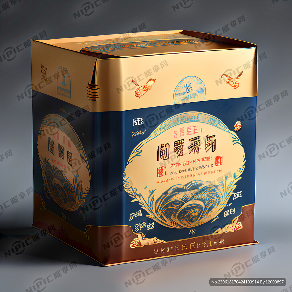 老班章普洱茶饼包装设计
