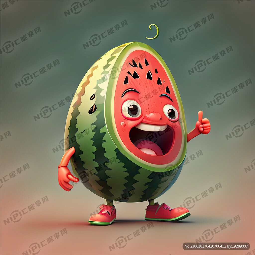 西瓜卡通