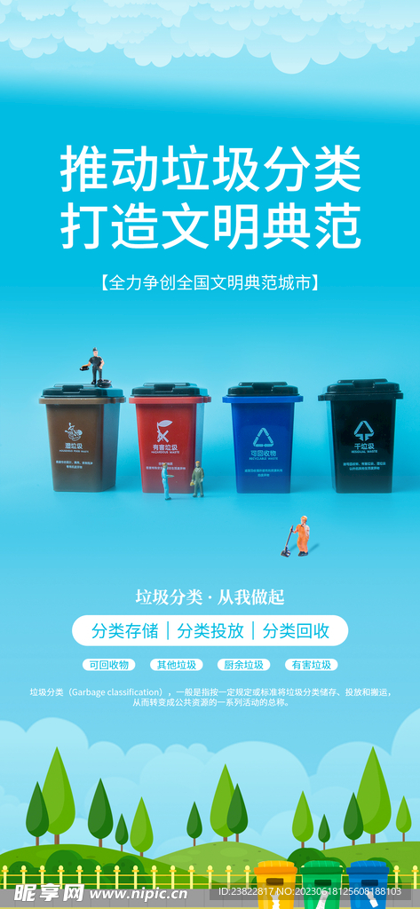 垃圾分类海报