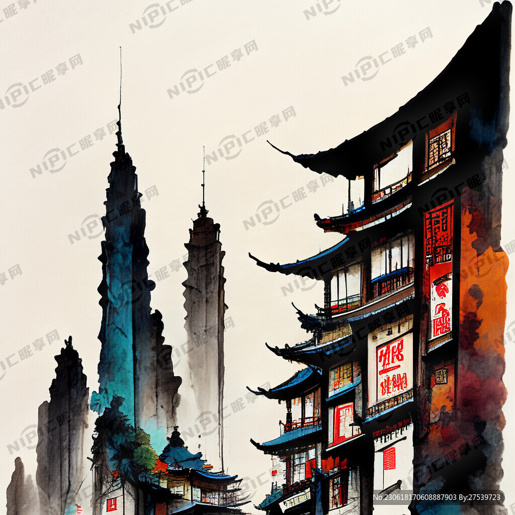 中国风城市