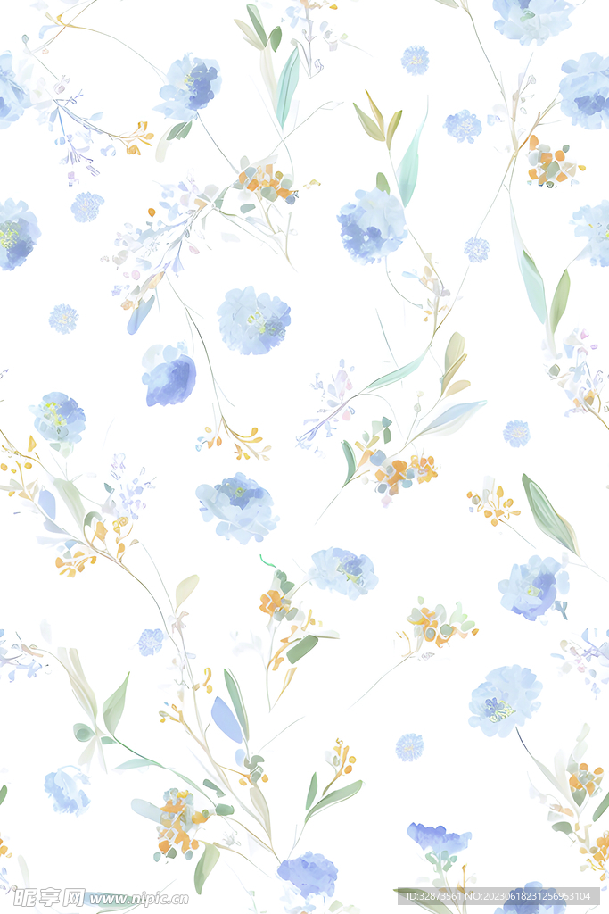 手绘花