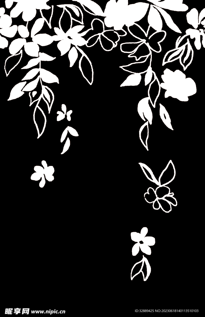 定位花