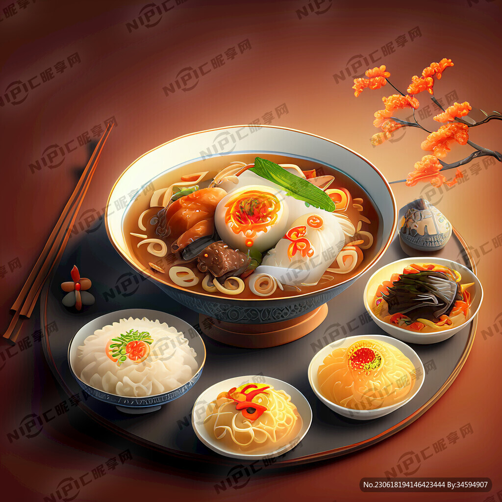 美食背景
