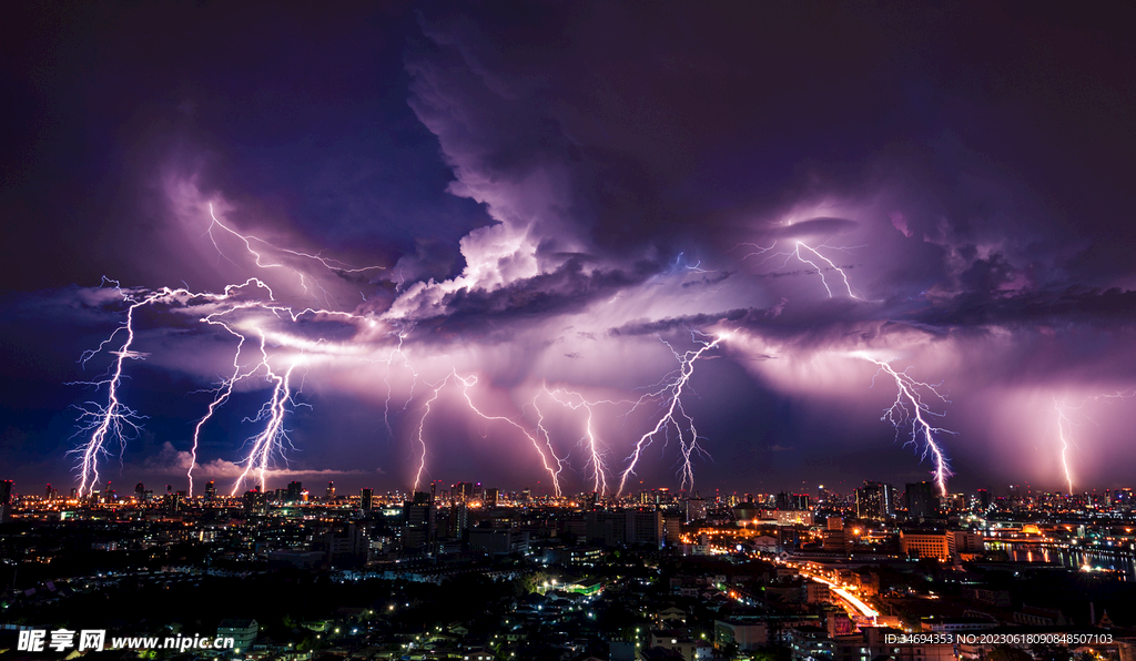 闪电雷雨