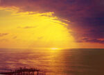 大海夕阳美景