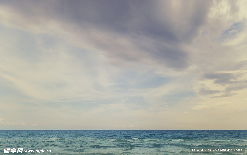 大海天空美景