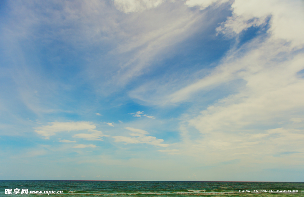 大海天空美景