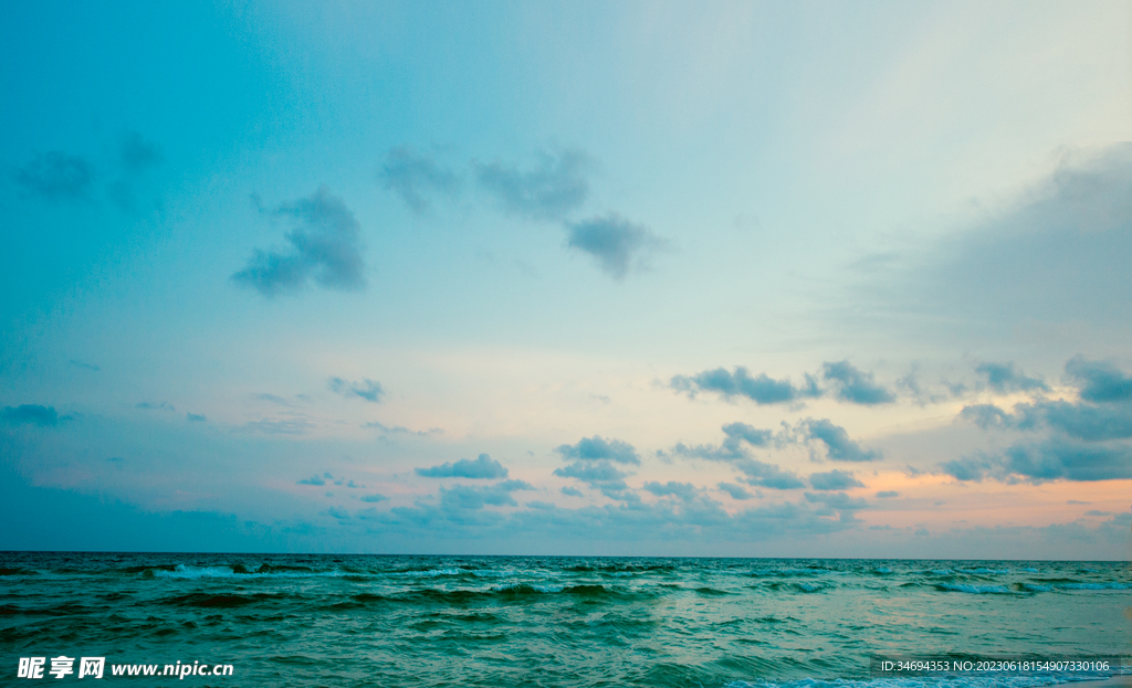 大海天空美景