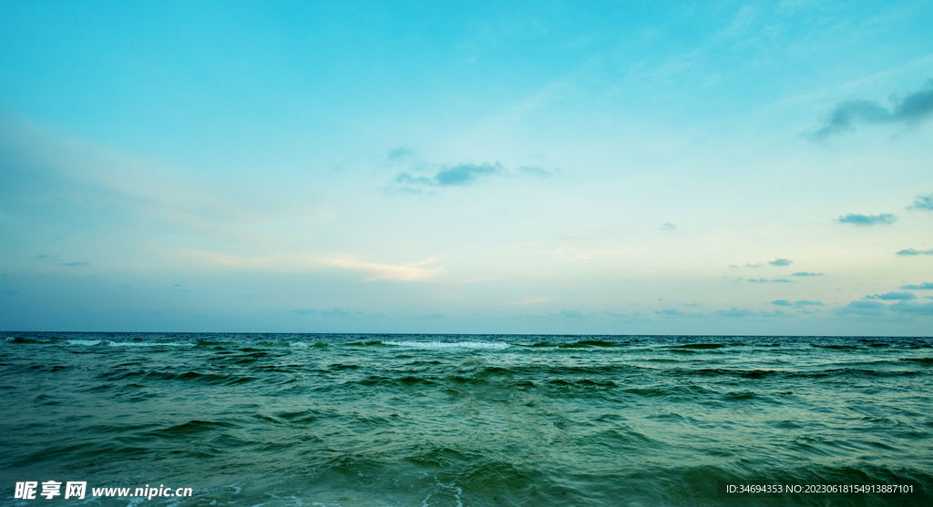 大海天空美景
