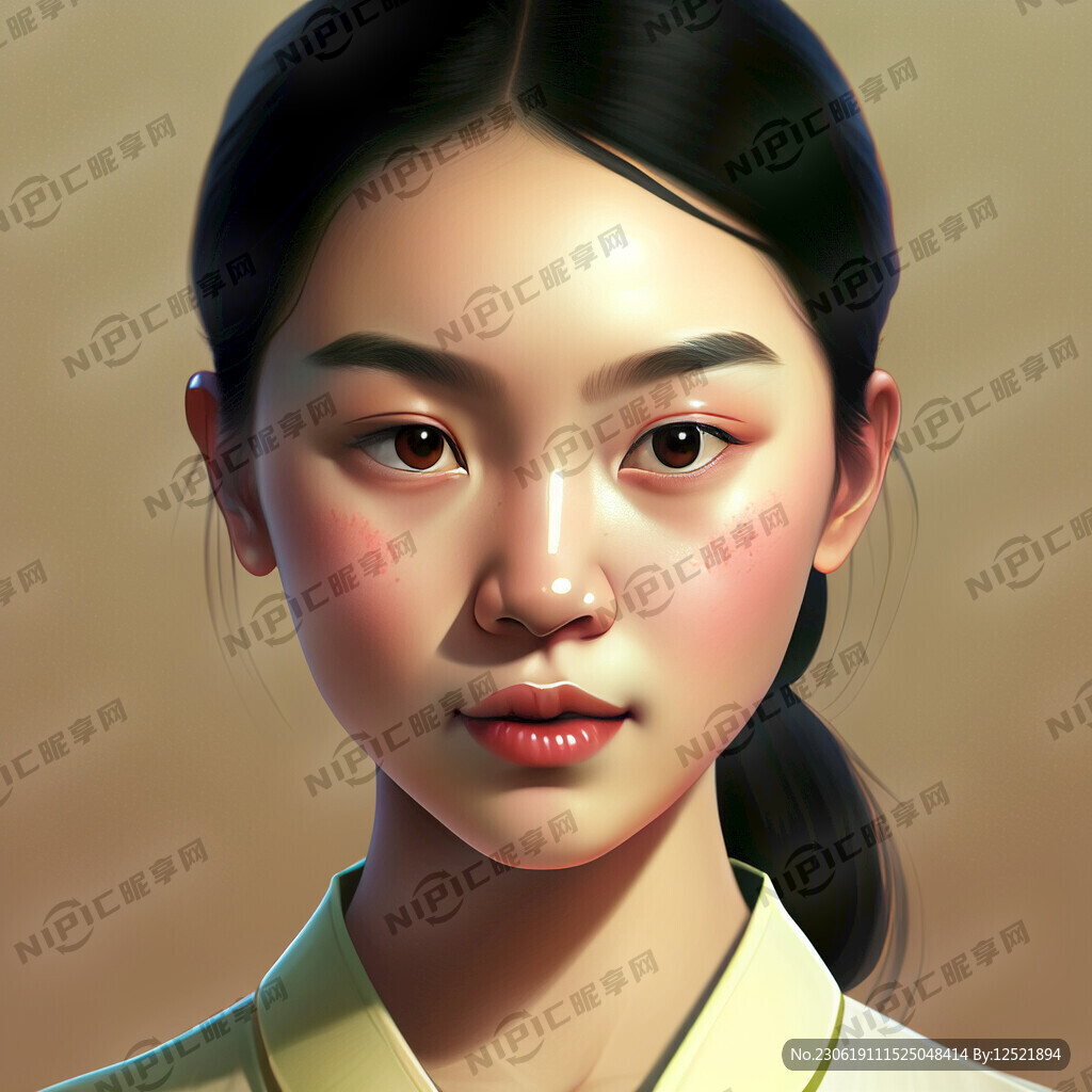 牛油果少女脸