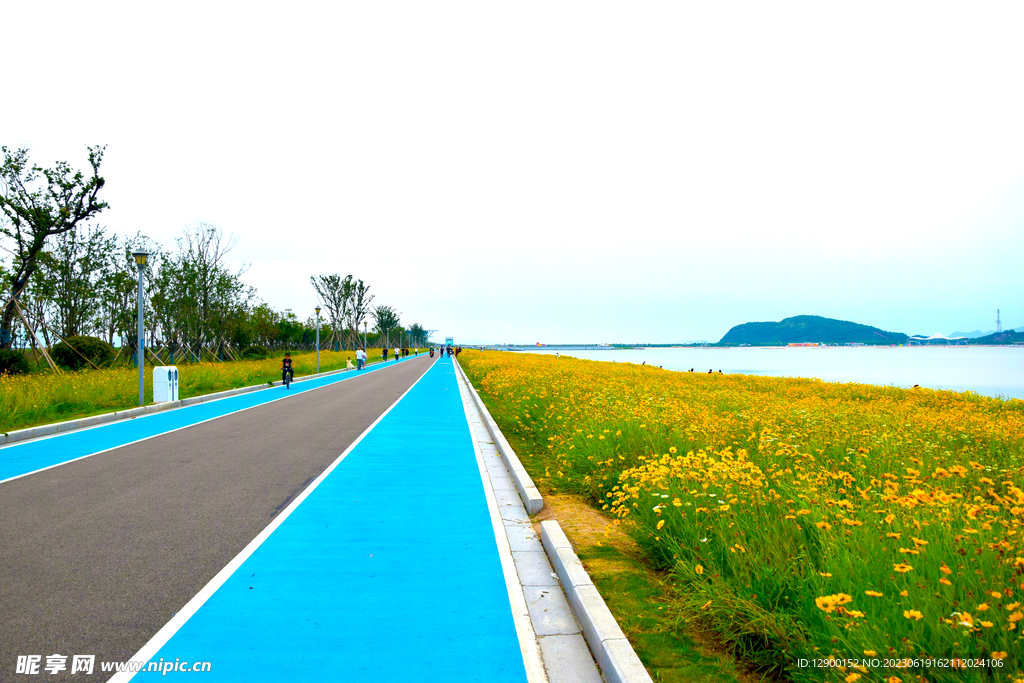 梅山红桥花海