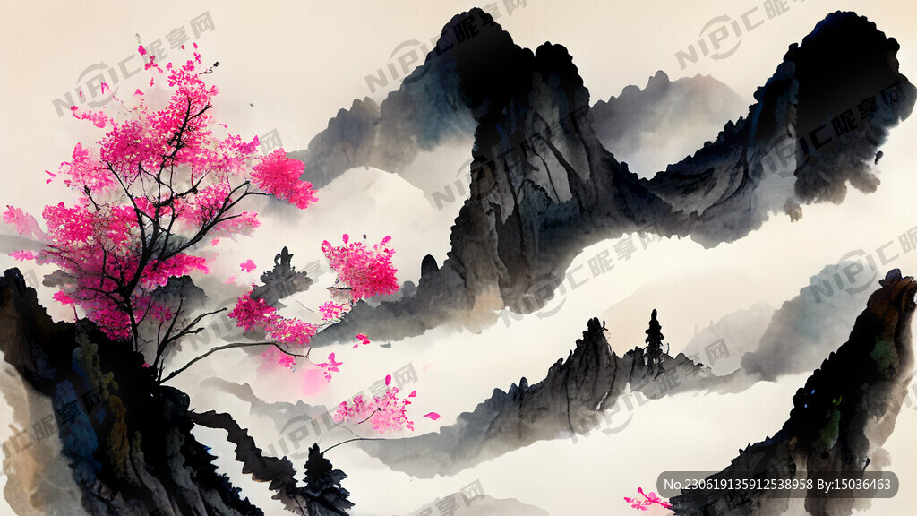 游戏梦幻唯美新中式风景 超高清