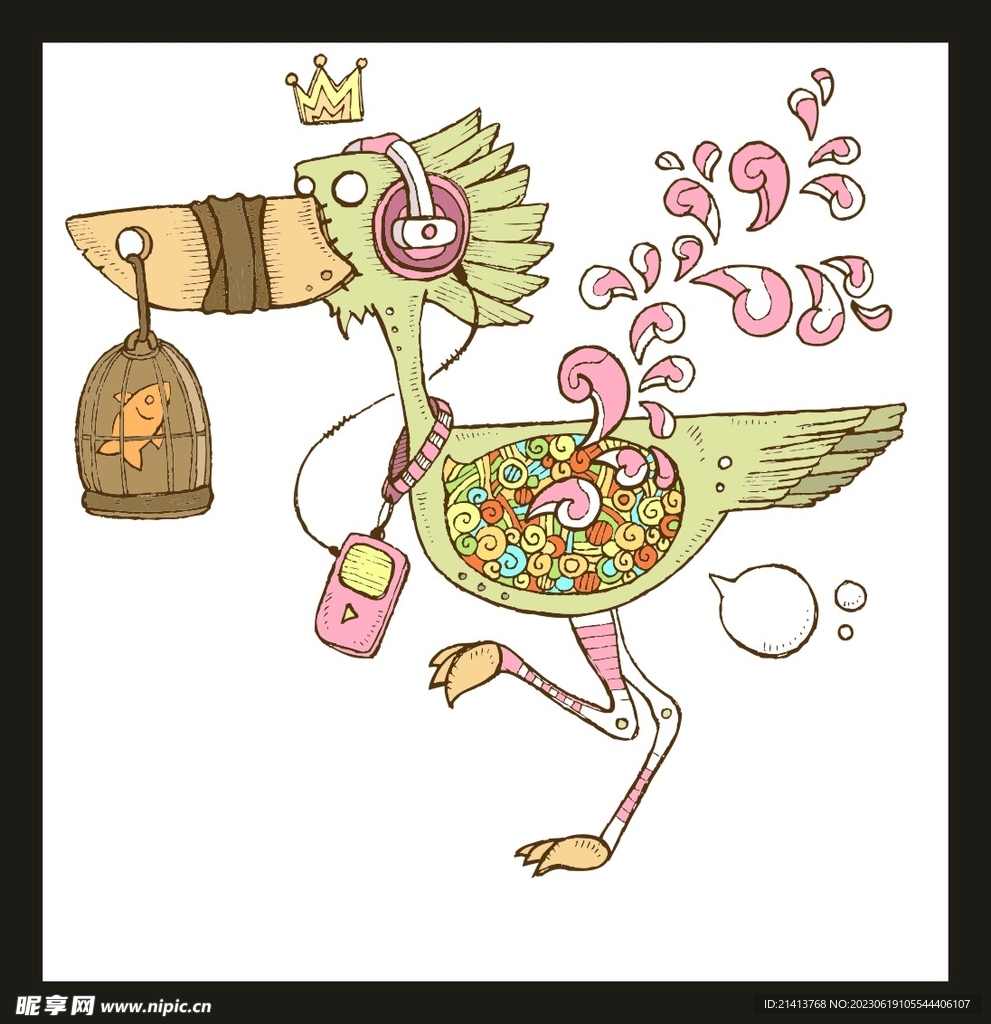 手绘花卉花朵