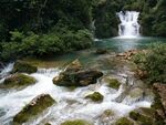 美丽山川河流 小瀑布小溪流 