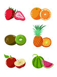 水果组合矢量图