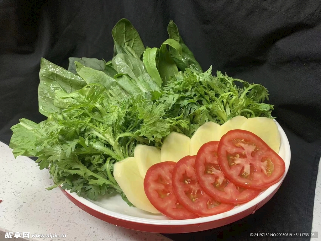 蔬菜拼盘