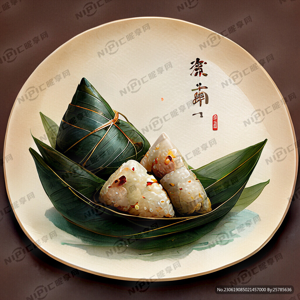 端午节包粽子