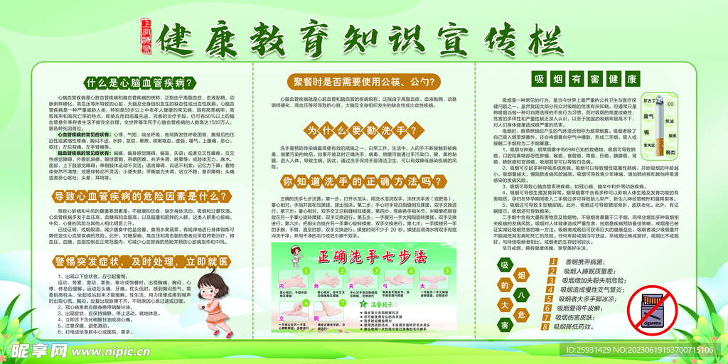 健康教育知识宣传栏