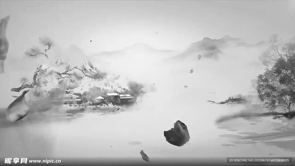 水墨画背景