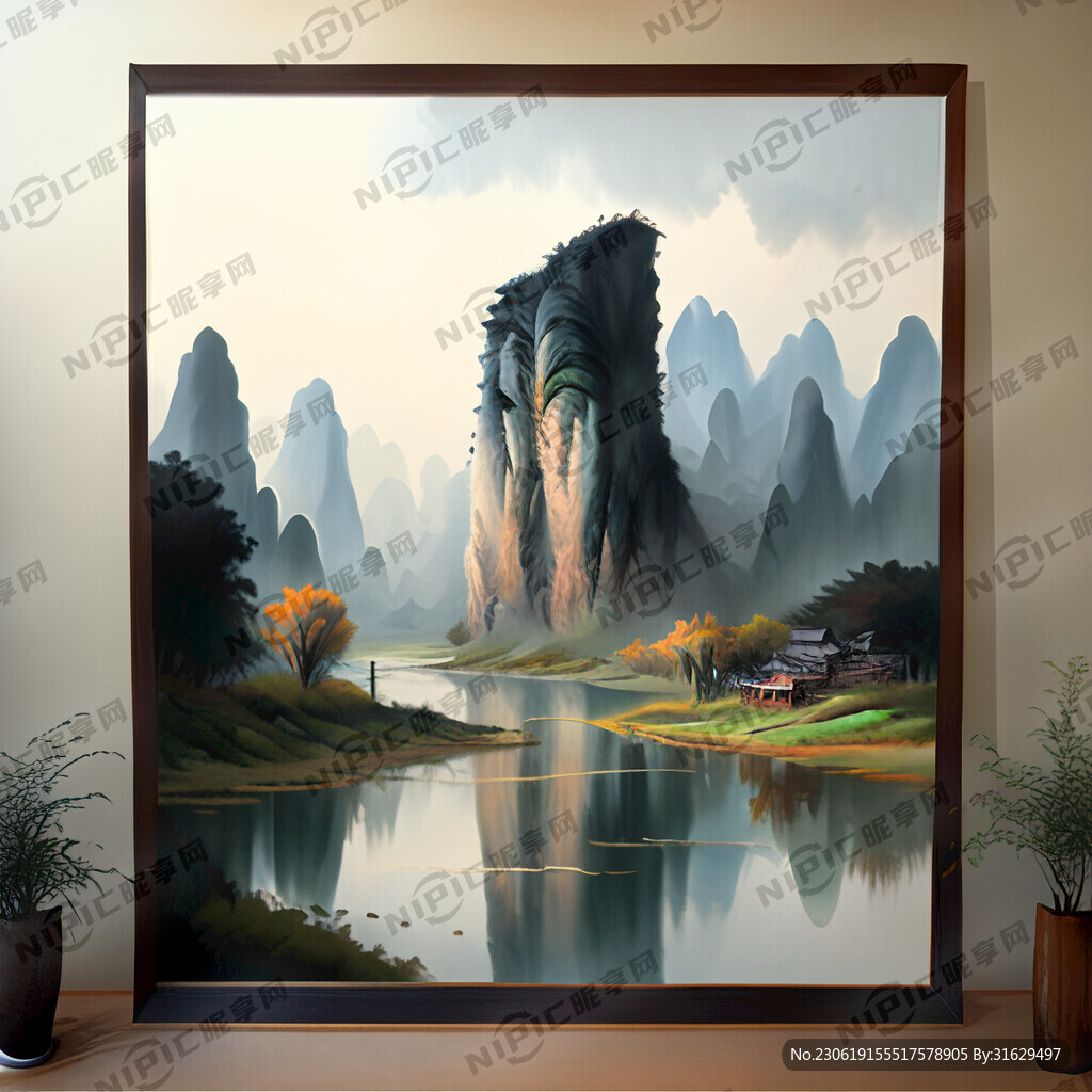 AI创作图挂画nipic.com-昵图网