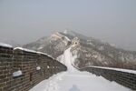 下雪长城