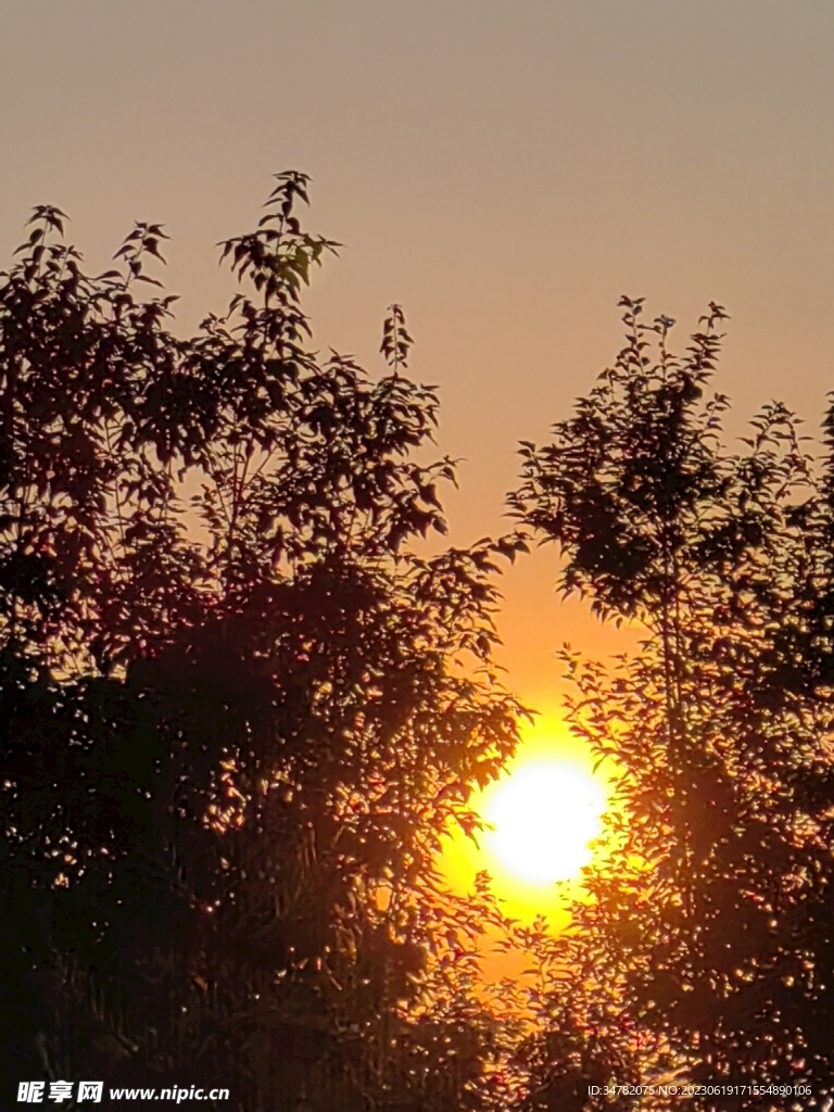 夕阳西下  晚霞  落日余晖 