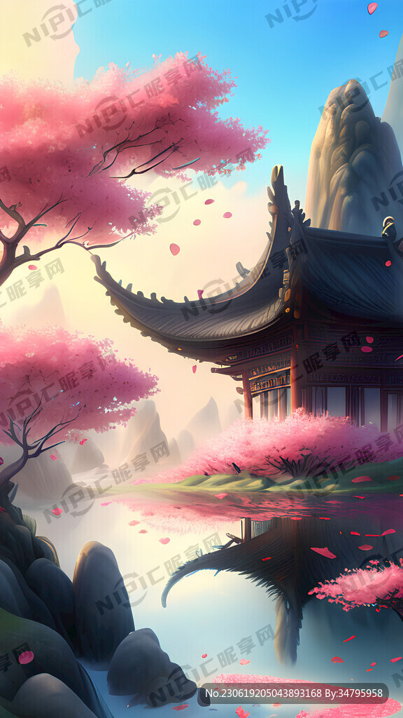 游戏梦幻唯美新中式风景 超高清