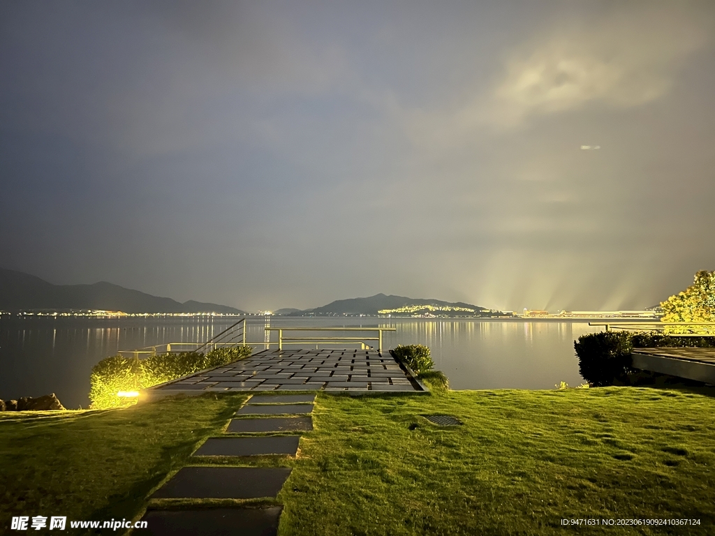 宁波东钱湖夜景