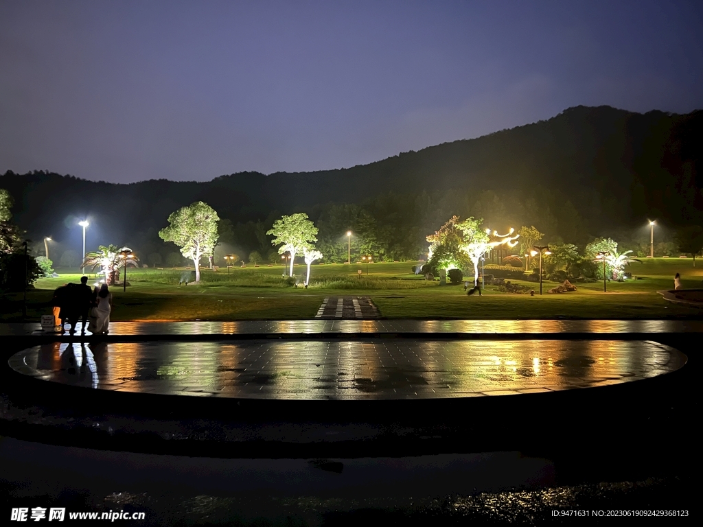 宁波东钱湖夜景